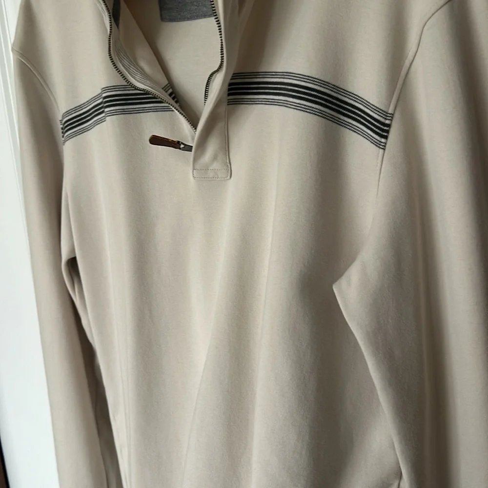 Banana Republic 1/4 zip pullover, M